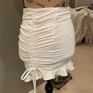 SHEIN mini ruffled skirt